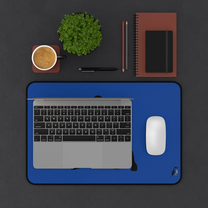 Desk Mat: Basketball Dark Blue