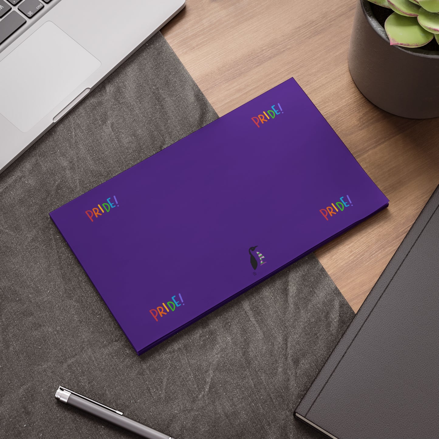 Post-it® Note Pads: LGBTQ Pride Purple