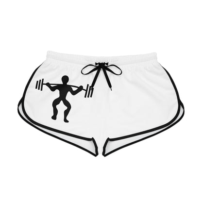 Women's Relaxed Shorts: Weightlifting White