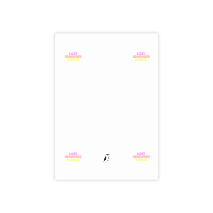 Post-it® Note Pads: Lost Remember Honor White