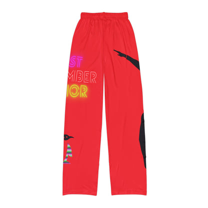 Kids Pajama Pants: Dance Red