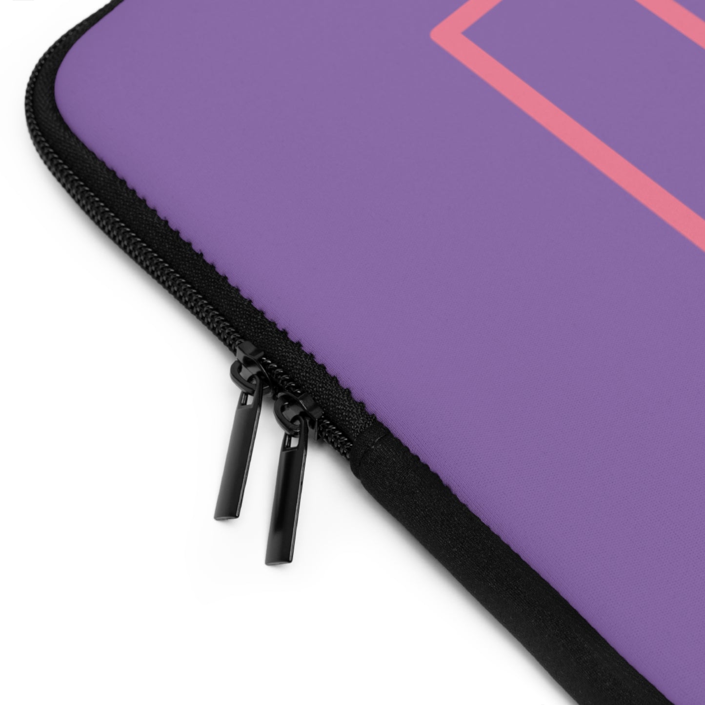 Laptop Sleeve: Fight Cancer Lite Purple