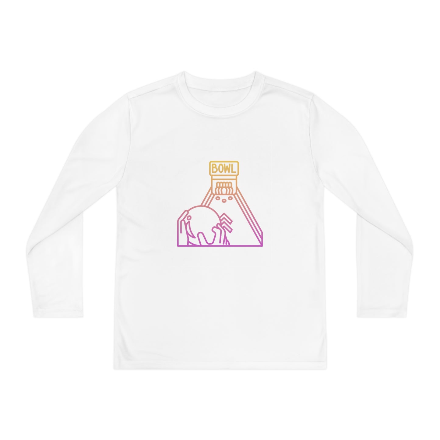 Youth Long Sleeve Competitor Tee: Bowling