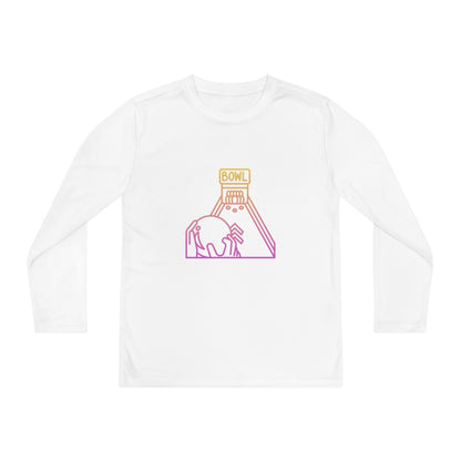 Youth Long Sleeve Competitor Tee: Bowling 