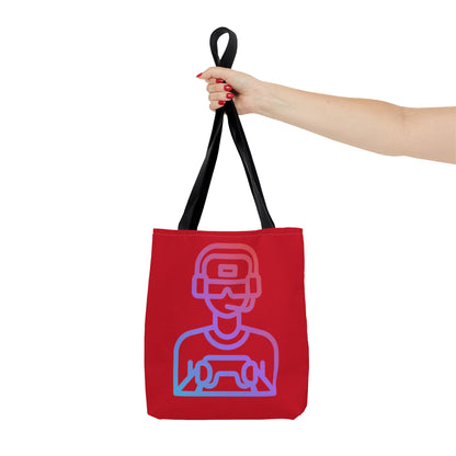 Tote Bag: Gaming Dark Red