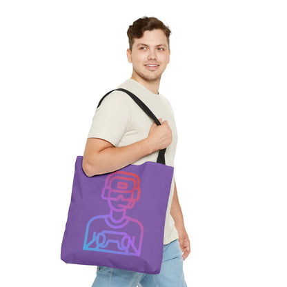 Tote Bag: Gaming Lite Purple