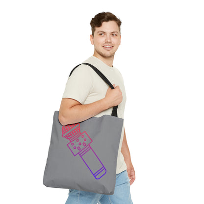 Tote Bag: Music Grey