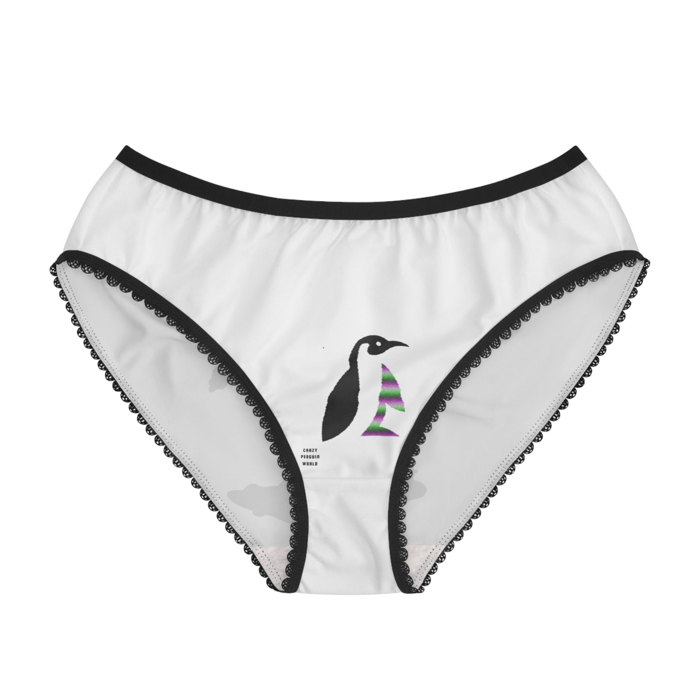 Women's Briefs: Skateboarding White