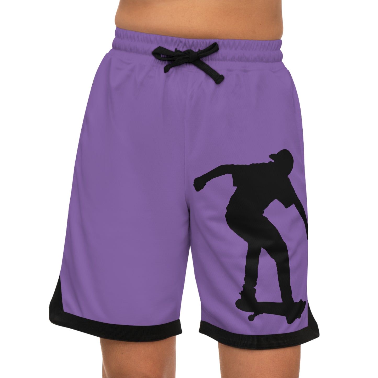 Basketball Rib Shorts: Skateboarding Lite Purple