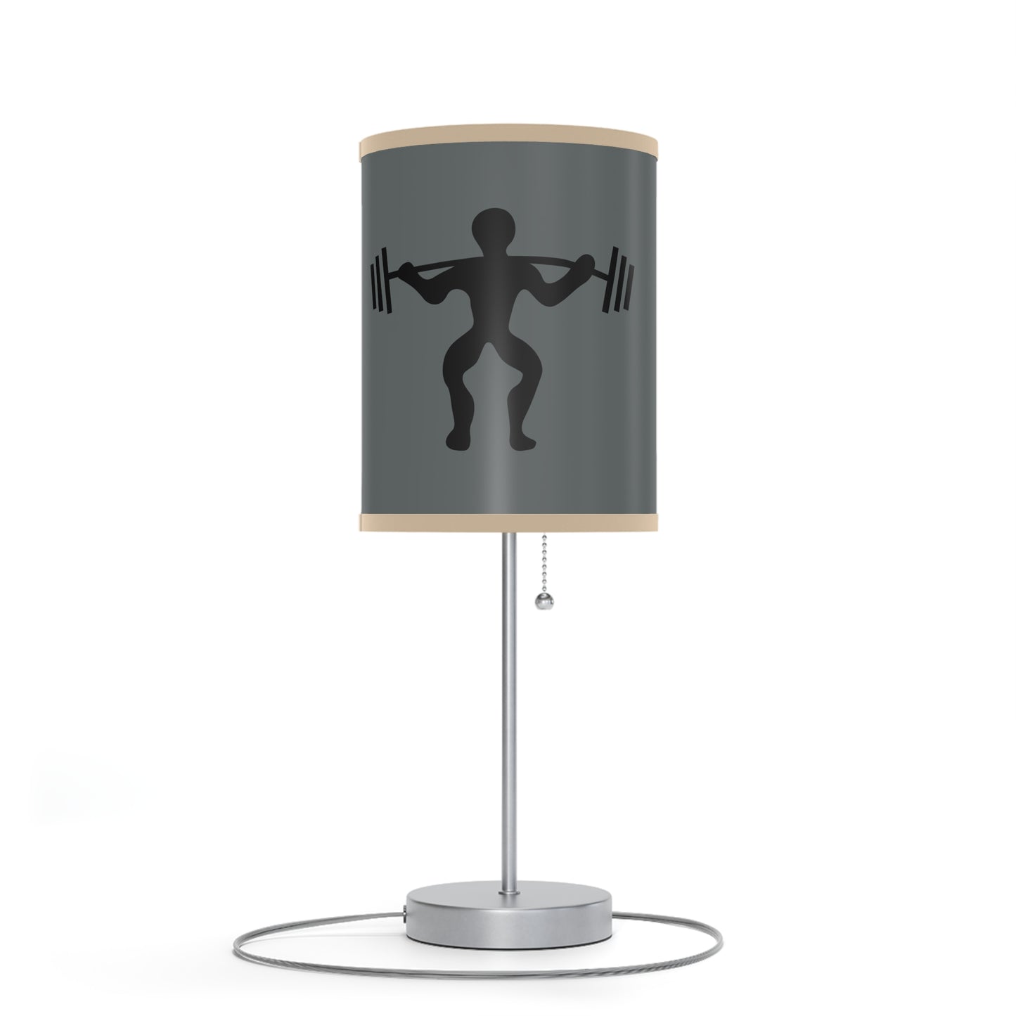 Lamp on a Stand, US|CA plug: Weightlifting Dark Grey