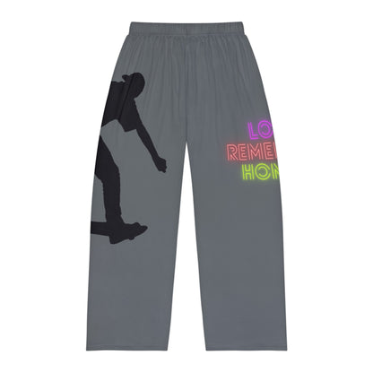 Men's Pajama Pants: Skateboarding Dark Grey