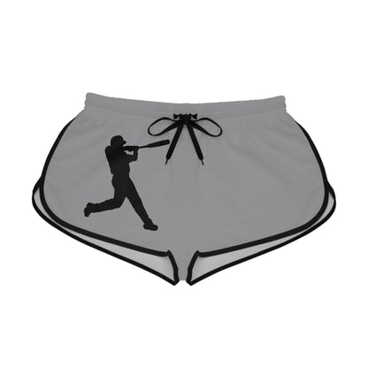 Women's Relaxed Shorts: Baseball Grey