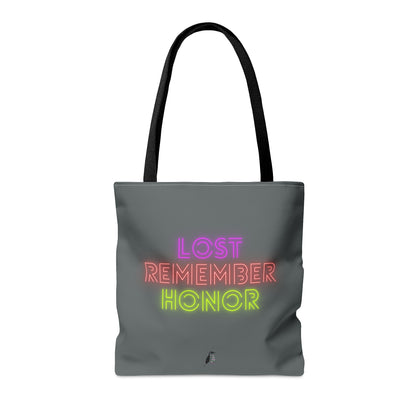 Tote Bag: Racing Dark Grey