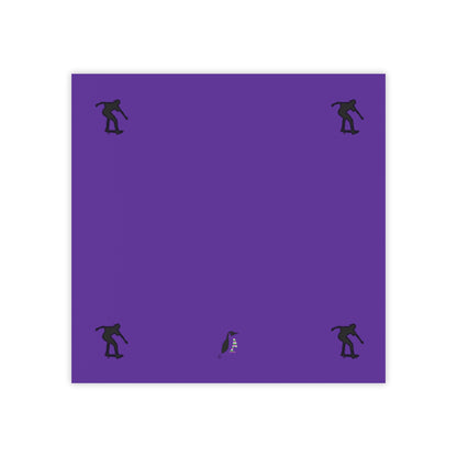 Post-it® Note Pads: Skateboarding Purple