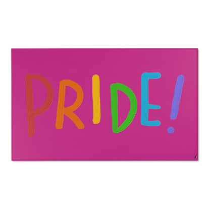 Area Rug (Rectangle): LGBTQ Pride Pink