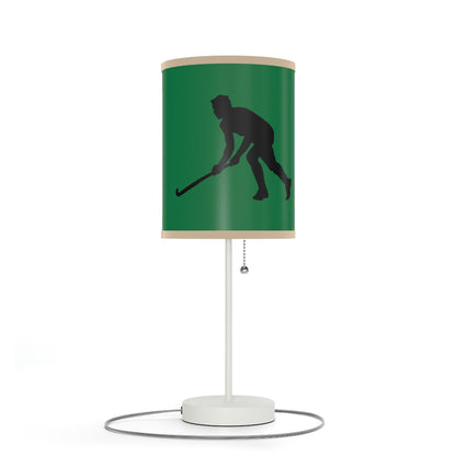 Lamp on a Stand, US|CA plug: Hockey Dark Green 