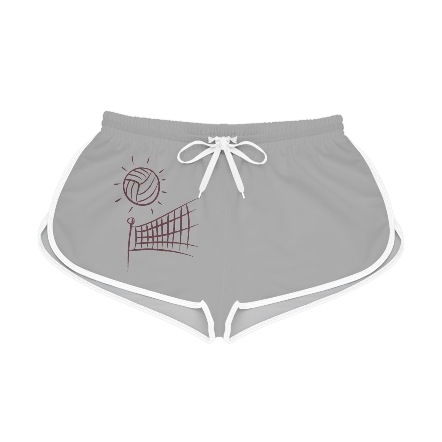 Women's Relaxed Shorts: Volleyball Lite Grey