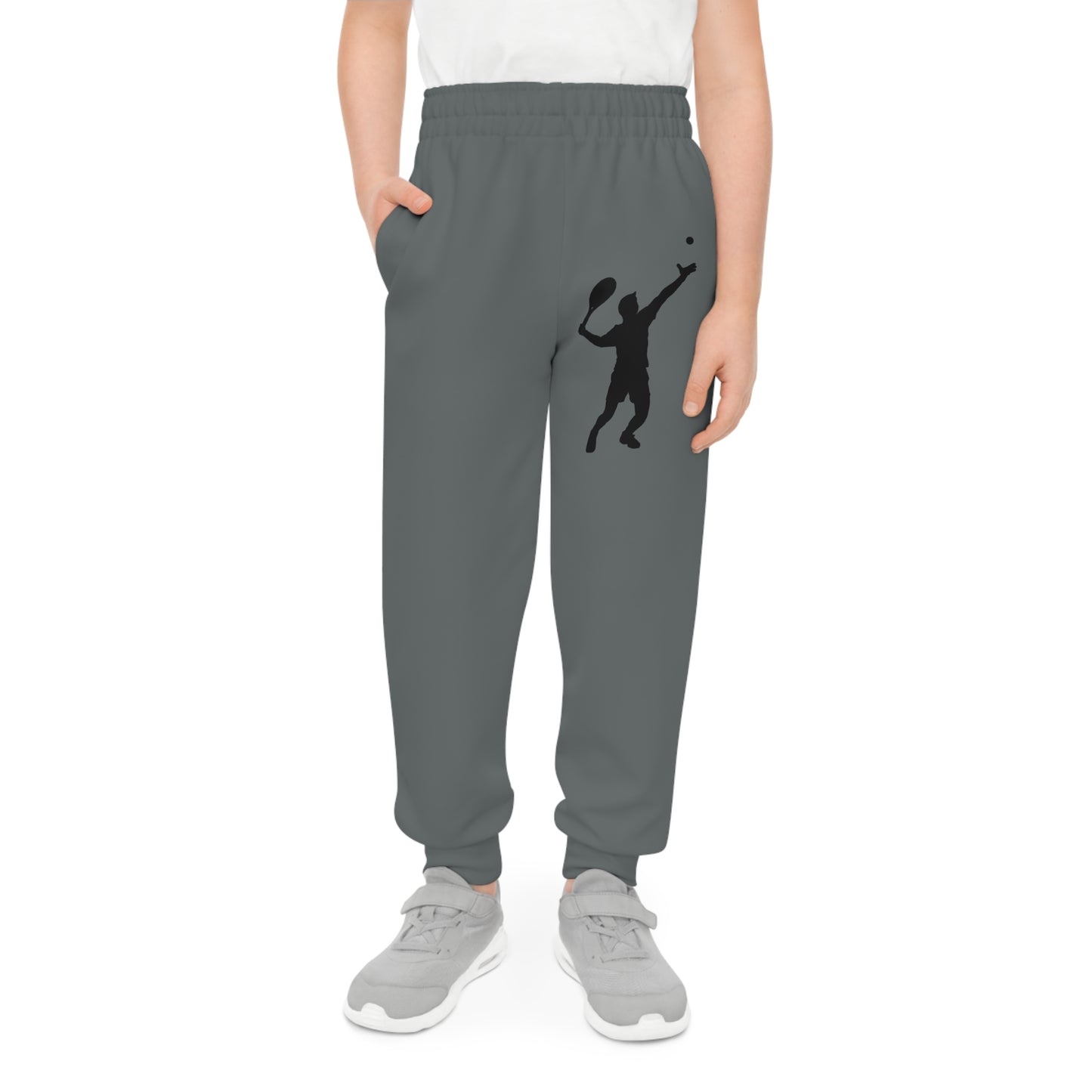 Youth Joggers: Tennis Dark Grey