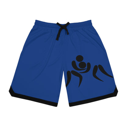 Basketball Rib Shorts: Wrestling Dark Blue