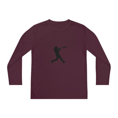 Youth Long Sleeve Competitor Tee: Baseball 