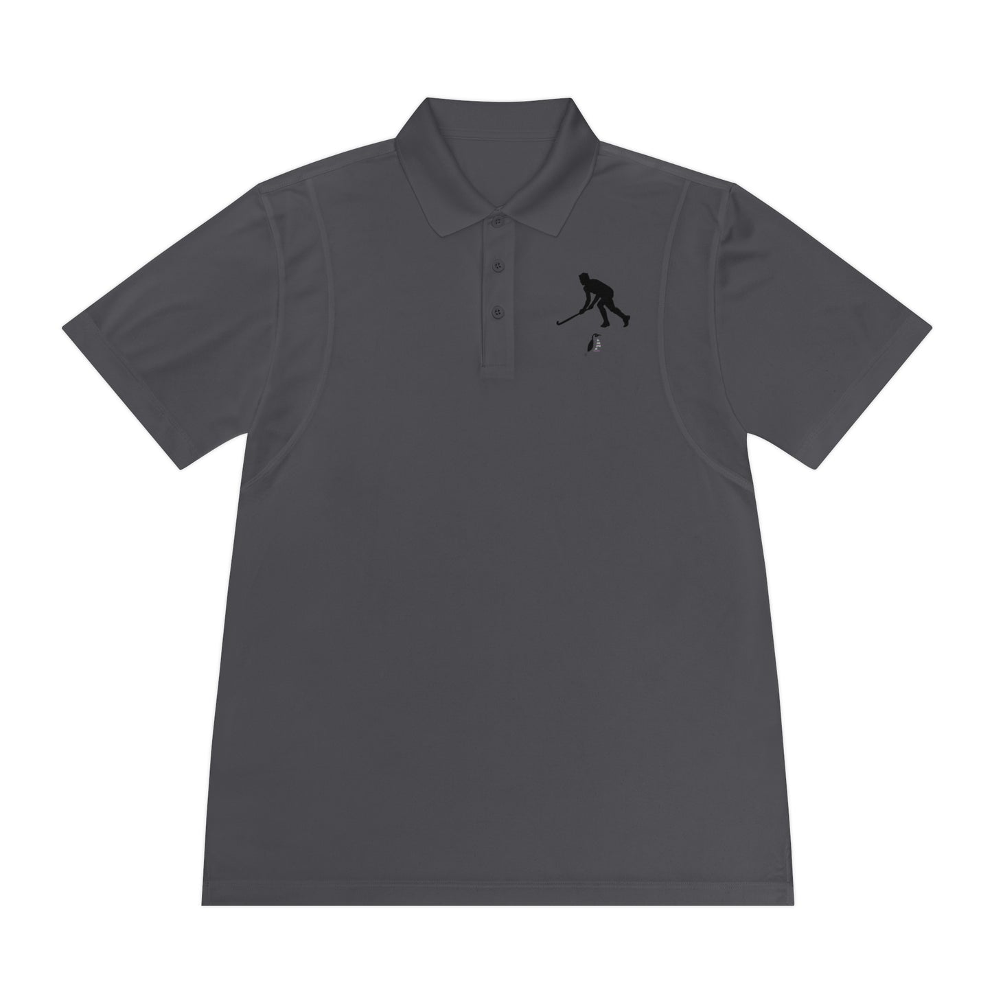 Men's Sport Polo Shirt: Hockey #1