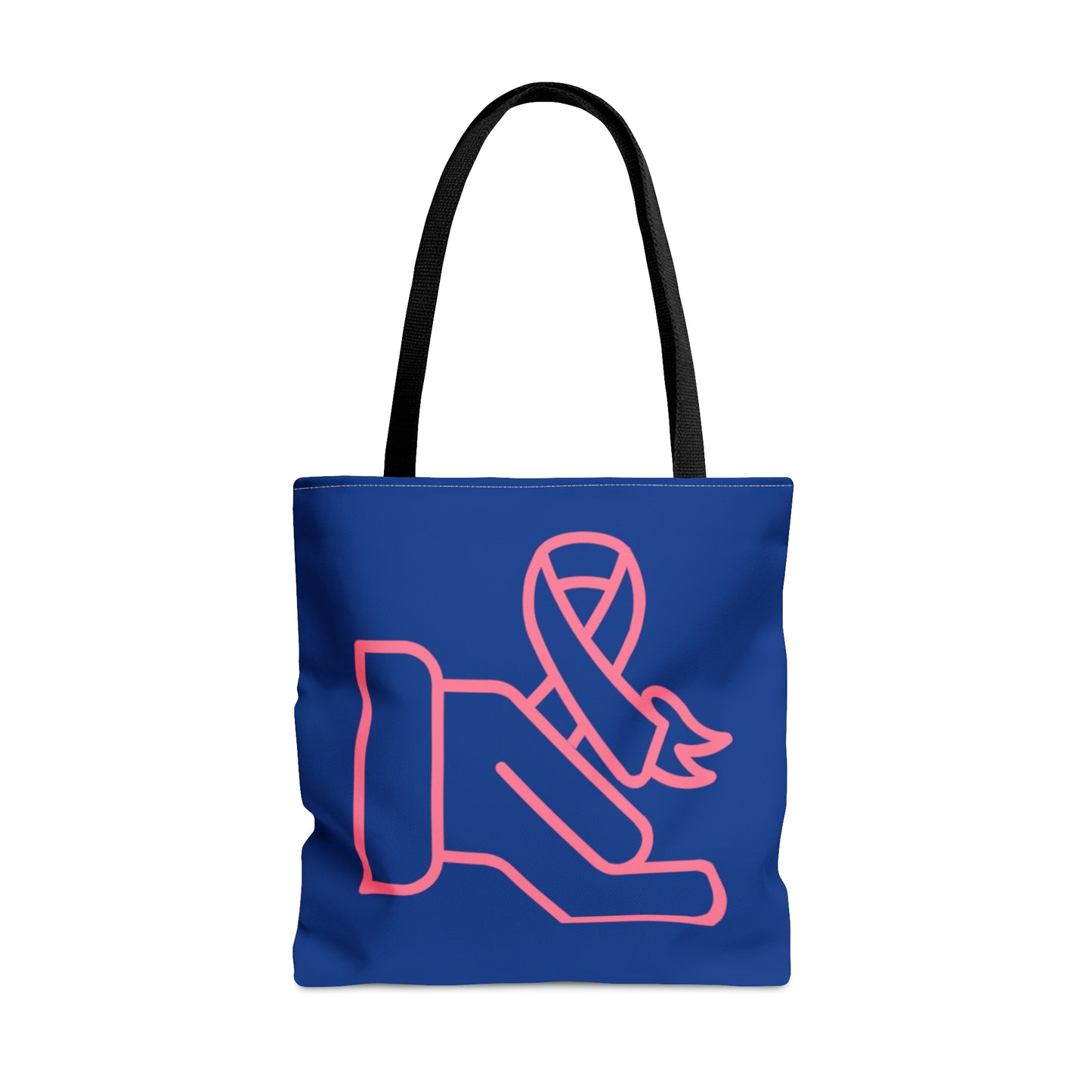 Tote Bag: Fight Cancer Dark Blue