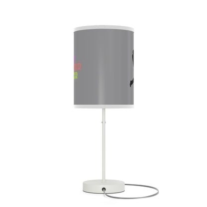 Lamp on a Stand, US|CA plug: Baseball Grey