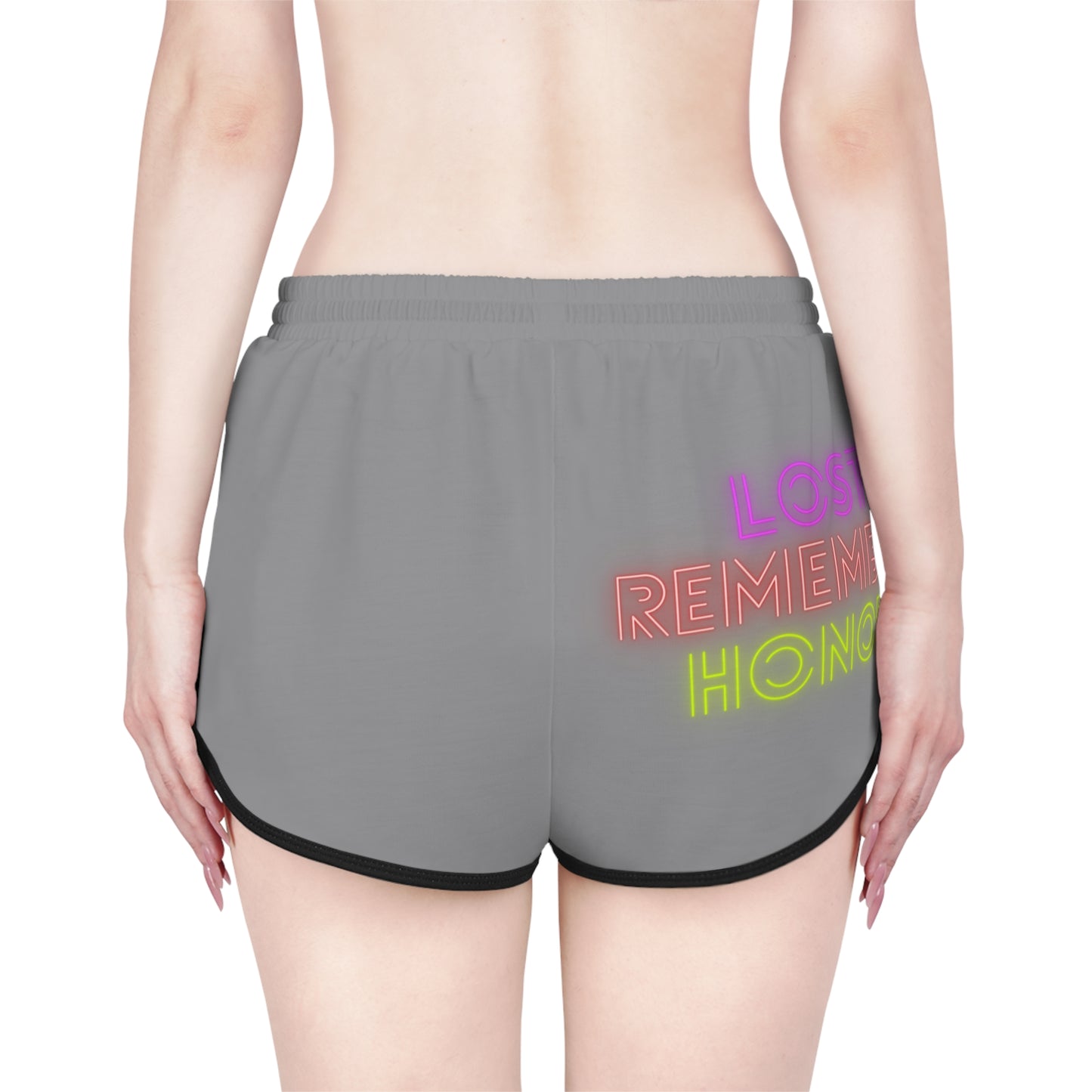 Women's Relaxed Shorts: Racing Grey