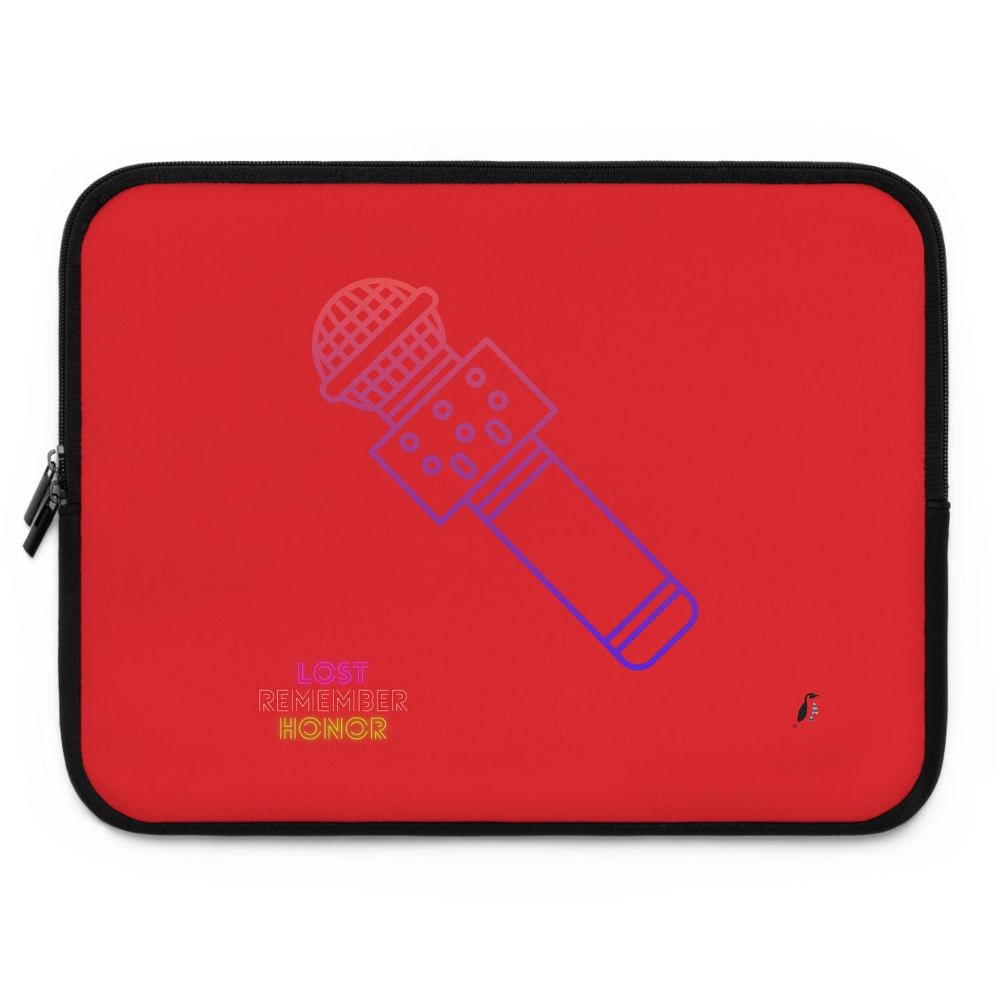 Laptop Sleeve: Music Red