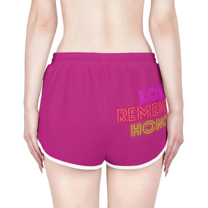 Women's Relaxed Shorts: Dance Pink