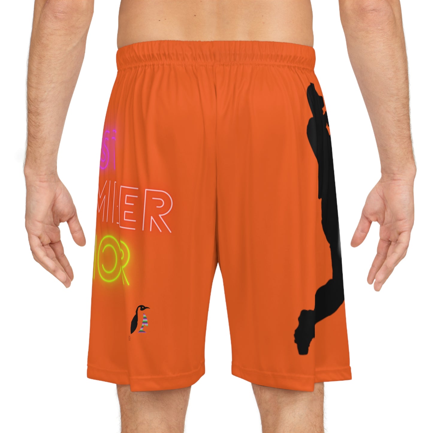 Basketball Shorts: Baseball Orange