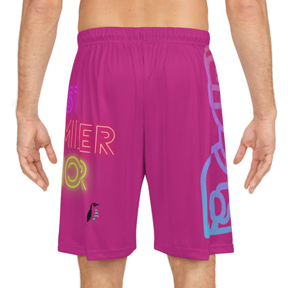 Basketball Shorts: Gaming Pink