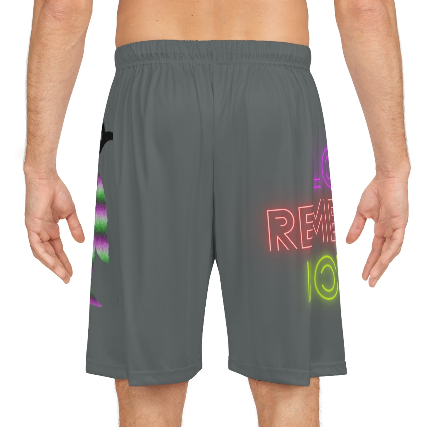 Basketball Shorts: Lost Remember Honor Dark Grey