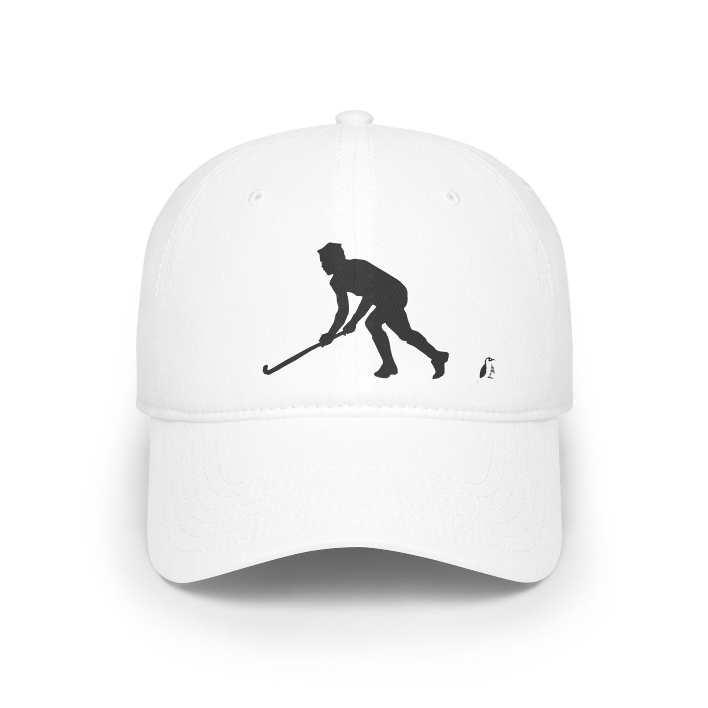 Low Profile Baseball Cap: Hockey