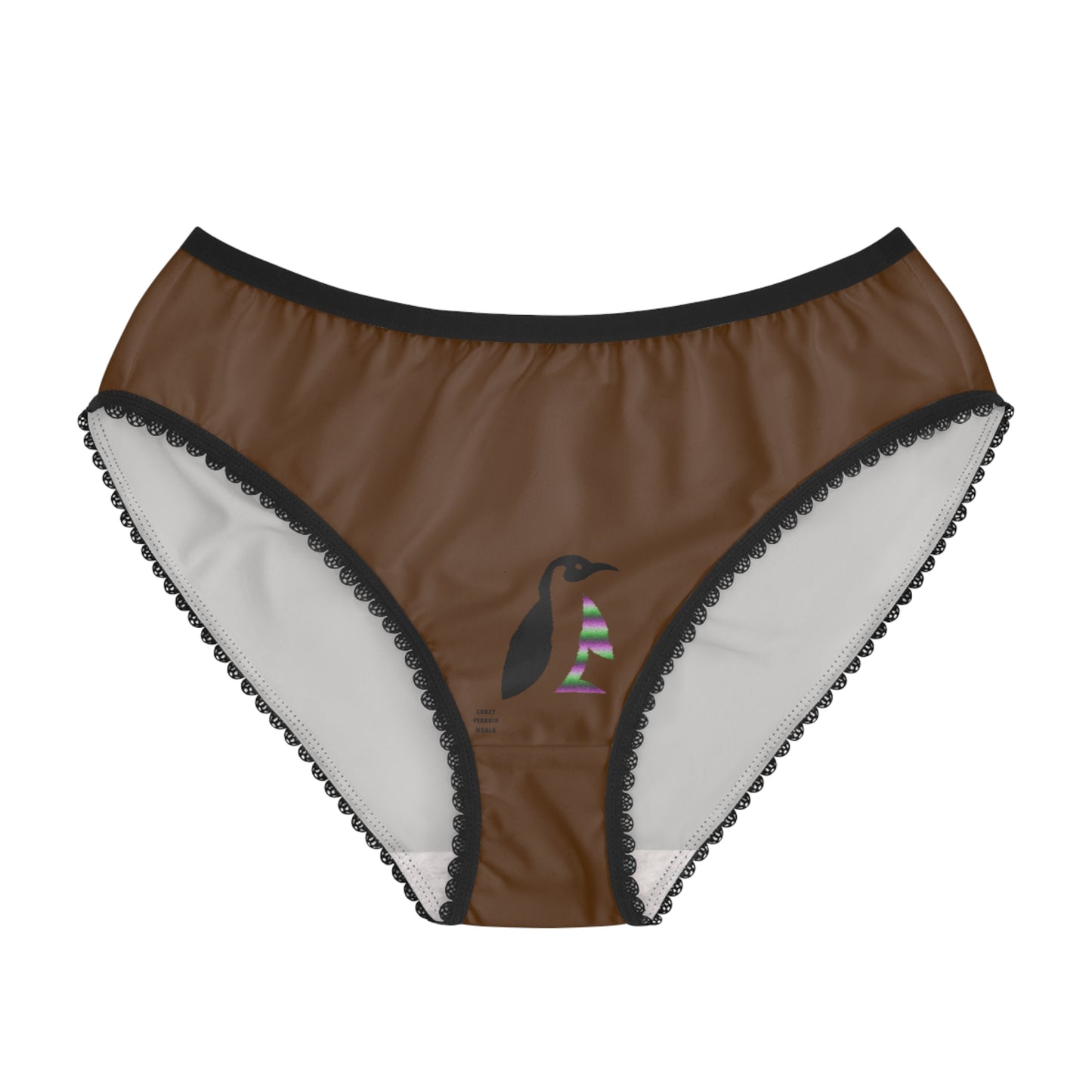 Women's Briefs: Volleyball Brown