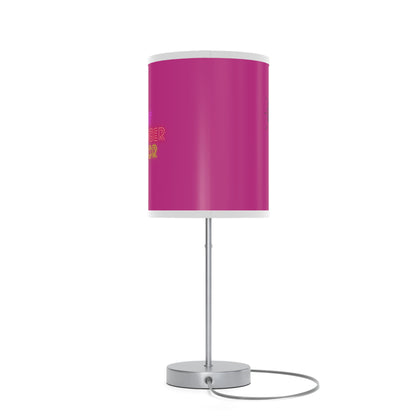 Lamp on a Stand, US|CA plug: Volleyball Pink