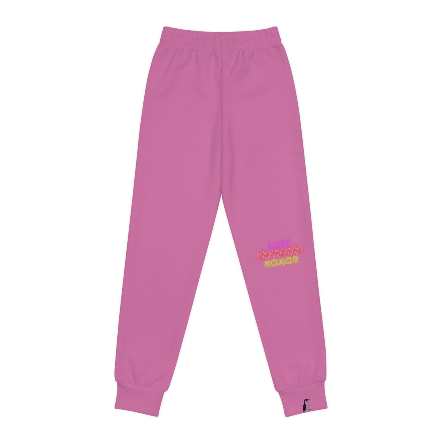 Youth Joggers: LGBTQ Pride Lite Pink