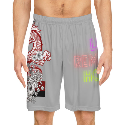 Basketball Shorts: Dragons Lite Grey