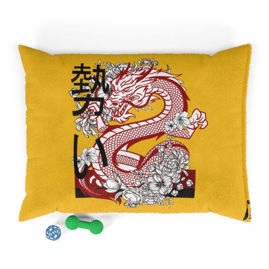 Pet Bed: Dragons Yellow