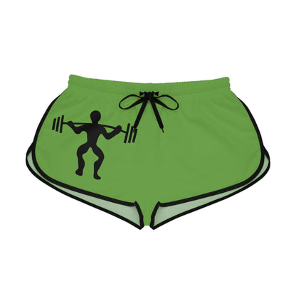 Women's Relaxed Shorts: Weightlifting Green