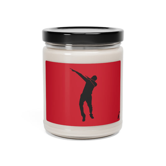 Scented Soy Candle, 9oz: Dance Dark Red