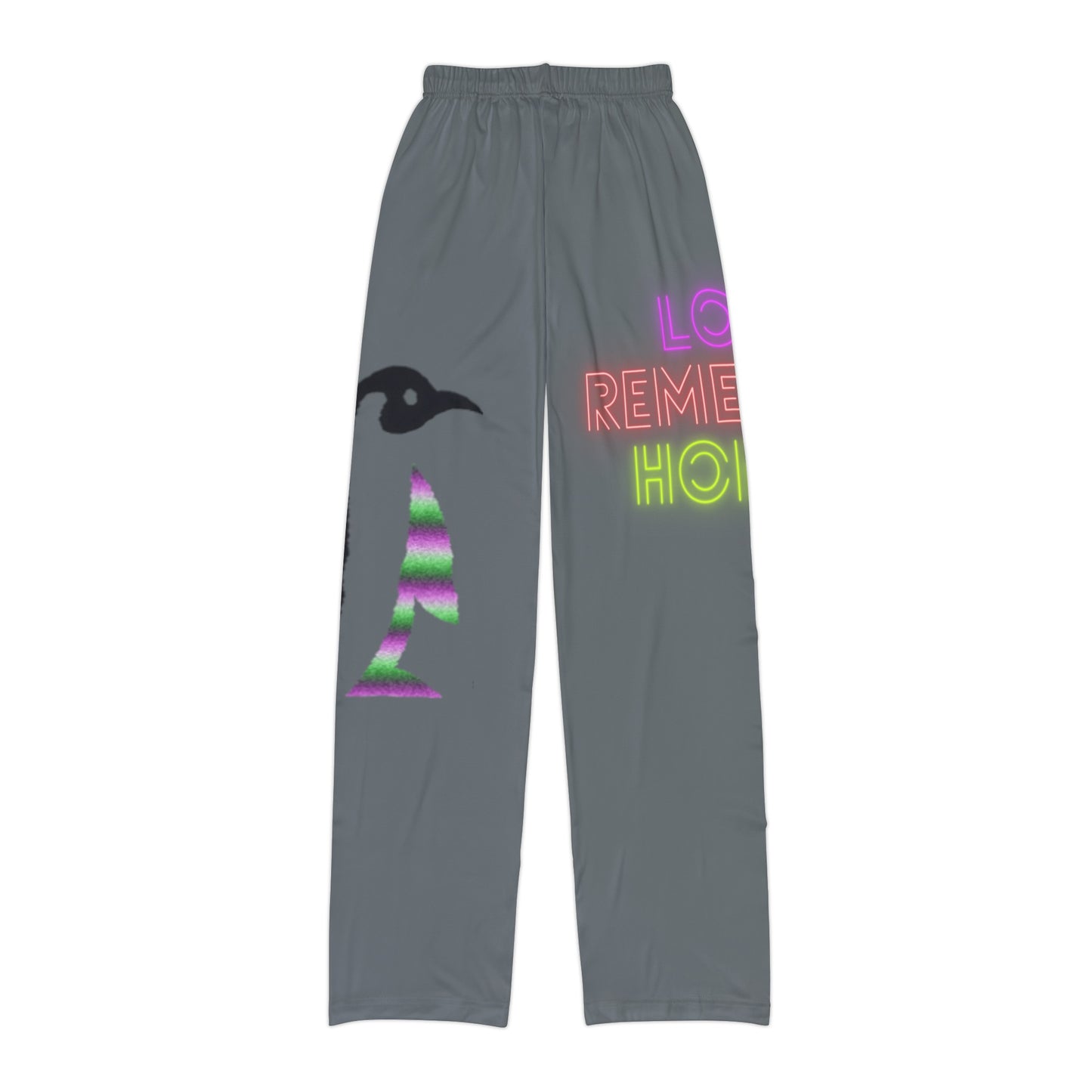 Kids Pajama Pants: Lost Remember Honor Dark Grey