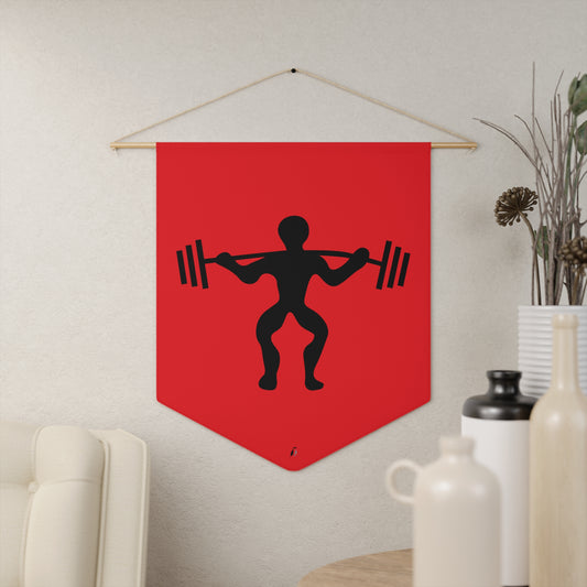 Pennant: Weightlifting Red
