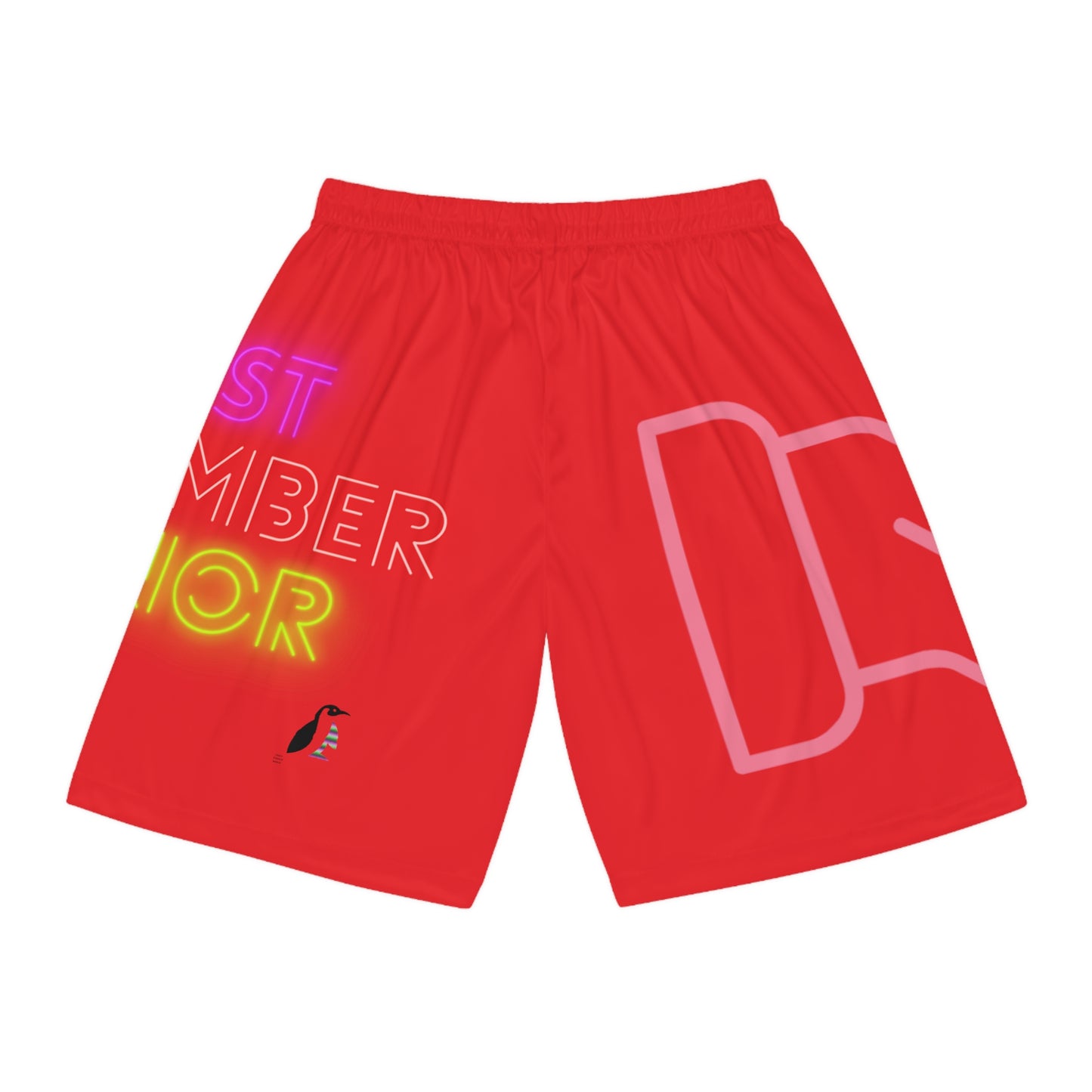 Basketball Shorts: Fight Cancer Red