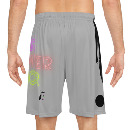 Basketball Shorts: Soccer Lite Grey