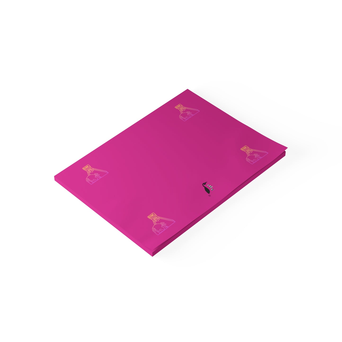 Post-it® Note Pads: Bowling Pink