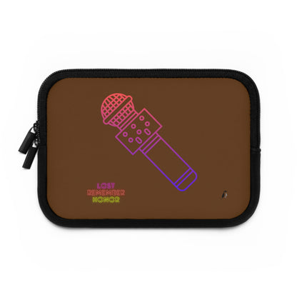 Laptop Sleeve: Music Brown