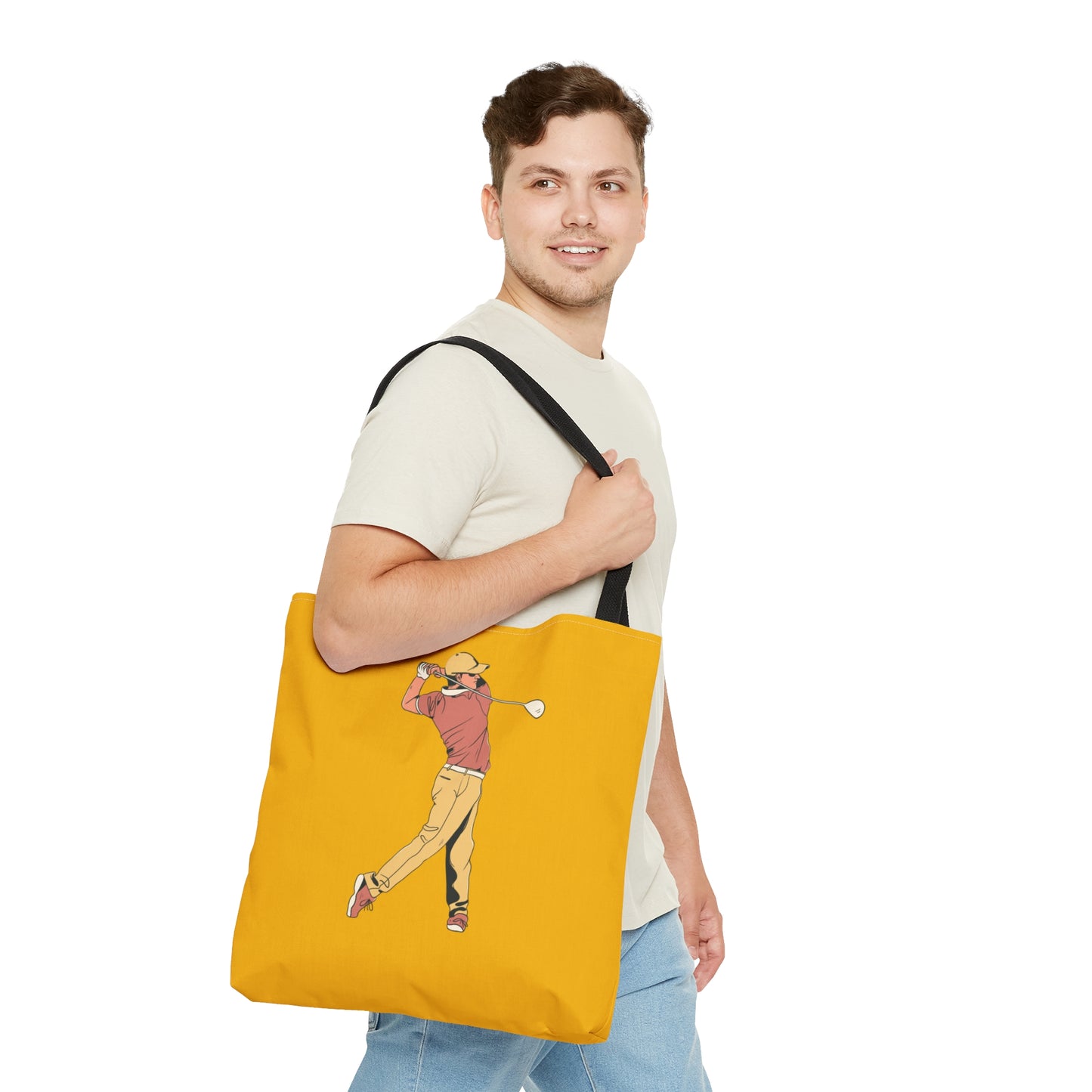 Tote Bag: Golf Yellow