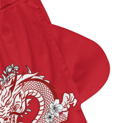 Basketball Rib Shorts: Dragons Dark Red