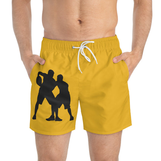 Swim Trunks: Basketball Yellow